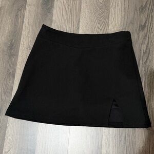 Black Women's Skort